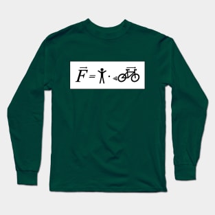 Formula for bicycle lovers Long Sleeve T-Shirt